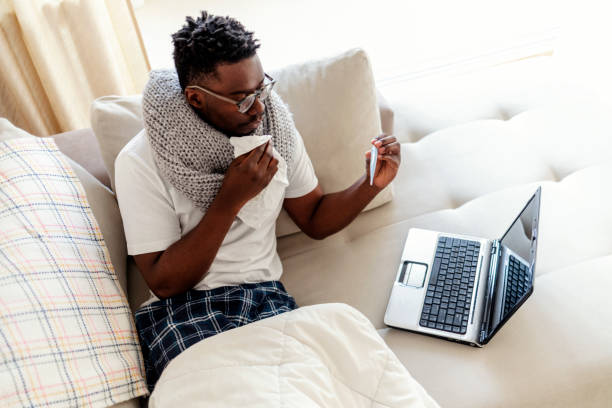 black man online checkup