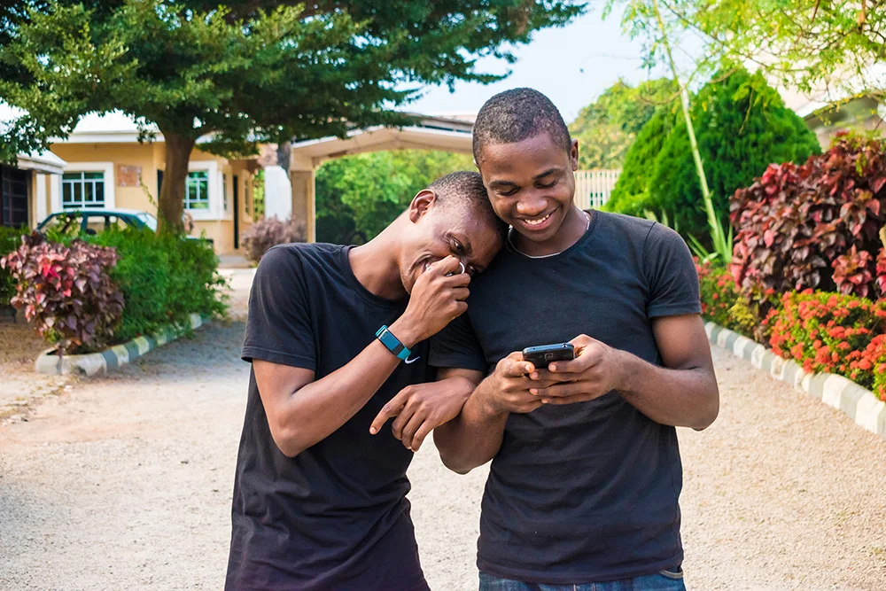 two-black-male-friends